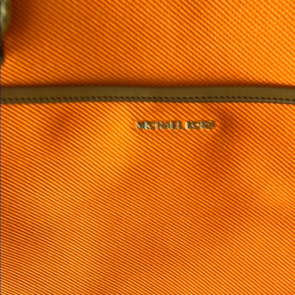 MICHAEL Michael Kors Orange Structured Tote
